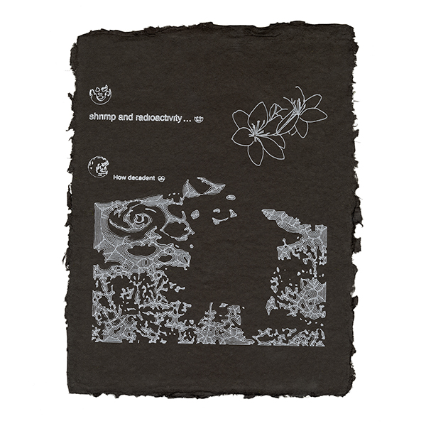 shrimp and radioactivity